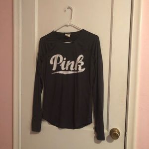 PINK Victoria’s Secret Long Sleeve Athletic Tee